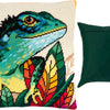 Needlepoint Pillow Kit "Lizard"
