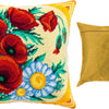 Needlepoint Pillow Kit "Bouquet of Wildflower"