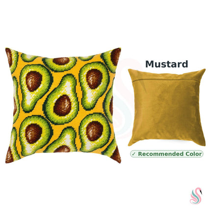 Needlepoint Pillow Kit "Avocados"