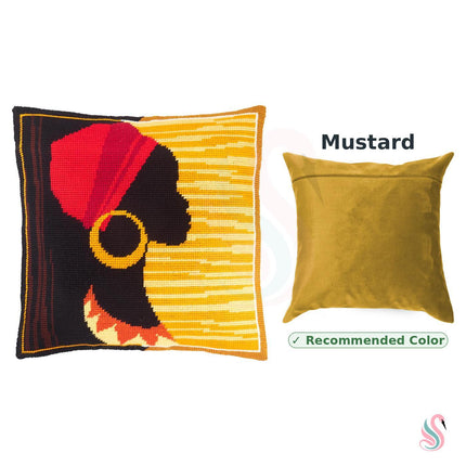 Needlepoint Pillow Kit "Africa"