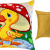 Cross Stitch Pillow Kit "Duckling"