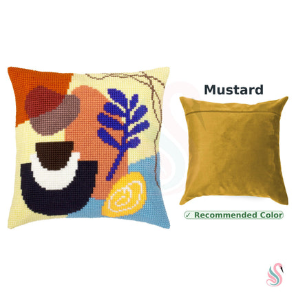 Cross Stitch Pillow Kit "Harmony"