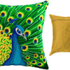 Needlepoint Pillow Kit "Peacock"