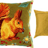 Needlepoint Pillow Kit "Squirrel"