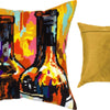 Needlepoint Pillow Kit "Still Life with Wine Bottles"