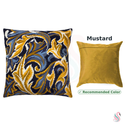 Needlepoint Pillow Kit "Acanthus"