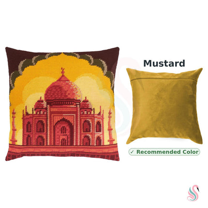 Needlepoint Pillow Kit "Taj Mahal"