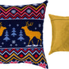 Needlepoint Pillow Kit "Winter moose"