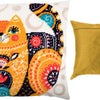 Needlepoint Pillow Kit "Cat of Art Nouveau"