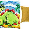 Needlepoint Pillow Kit "Little Dino"
