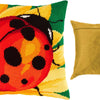 Needlepoint Pillow Kit "Ladybug"