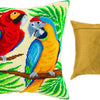 Needlepoint Pillow Kit "Two Parrots"