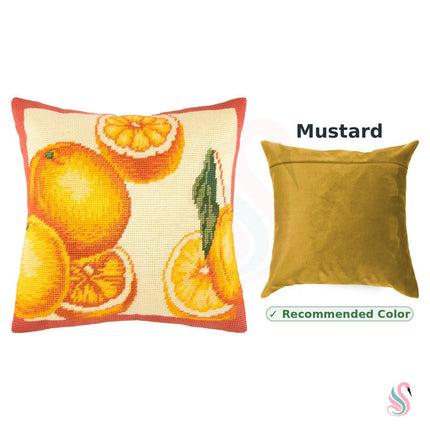 Needlepoint Pillow Kit "Oranges"