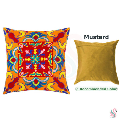 Needlepoint Pillow Kit "Solar Talisman"