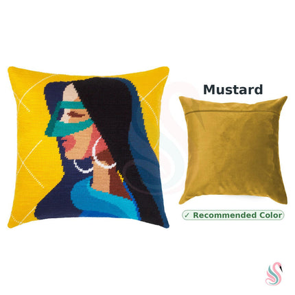 Needlepoint Pillow Kit "Secret"