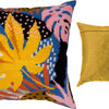 Needlepoint Pillow Kit "Tropical leaves"