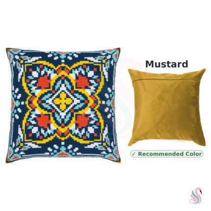 Cross Stitch Pillow Kit "Harmony of the Night"