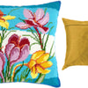 Needlepoint Pillow Kit "Crocuses"