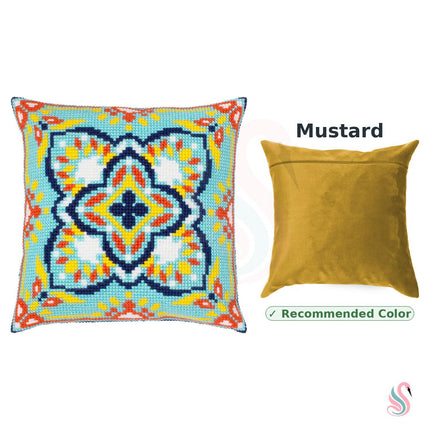 Cross Stitch Pillow Kit "Harmony of the Sky"