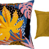 Needlepoint Pillow Kit "Tropical leaves"