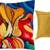 Cross Stitch Pillow Kit "Gouache"