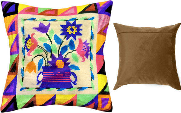 Needlepoint Pillow Kit 