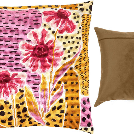 Needlepoint Pillow Kit "Ethiopia"