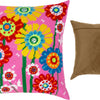 Needlepoint Pillow Kit "Multicolored daisies"