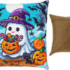 Needlepoint Pillow Kit "Ghost and treats"