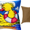Needlepoint Pillow Kit "Duckling the Sailor"