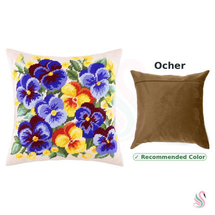 Needlepoint Pillow Kit "Spring Flowers"