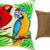 Needlepoint Pillow Kit "Two Parrots"