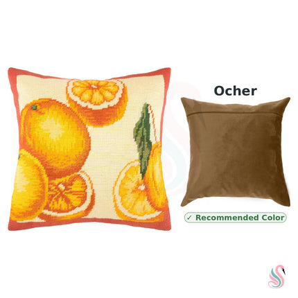 Needlepoint Pillow Kit "Oranges"