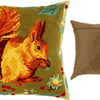 Needlepoint Pillow Kit "Squirrel"