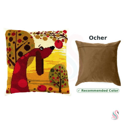 Needlepoint Pillow Kit "Dachshund"