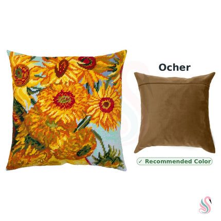 Needlepoint Pillow Kit "Sunflowers"