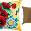 Needlepoint Pillow Kit "Bouquet of Wildflower"