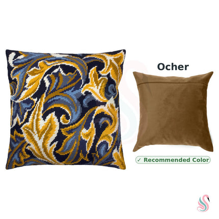 Needlepoint Pillow Kit "Acanthus"
