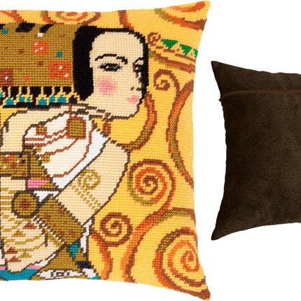 Needlepoint Pillow Kit "Expectation"