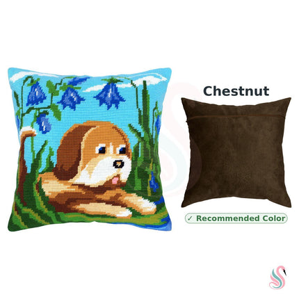Needlepoint Pillow Kit "Puppy"