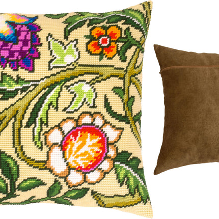 Needlepoint Pillow Kit "Wild Strawberries. Tree."