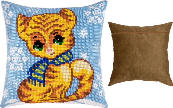 Cross Stitch Pillow Kit 