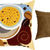 Needlepoint Pillow Kit "Morning coffee"