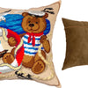 Needlepoint Pillow Kit "Bear the Sailor"