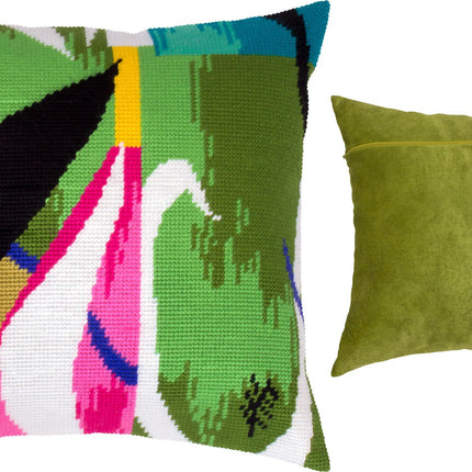 Needlepoint Pillow Kit "Beasts of the Sea"