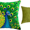 Needlepoint Pillow Kit "Peacock"
