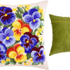 Needlepoint Pillow Kit "Spring Flowers"