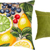 Needlepoint Pillow Kit "Fruit fiesta"