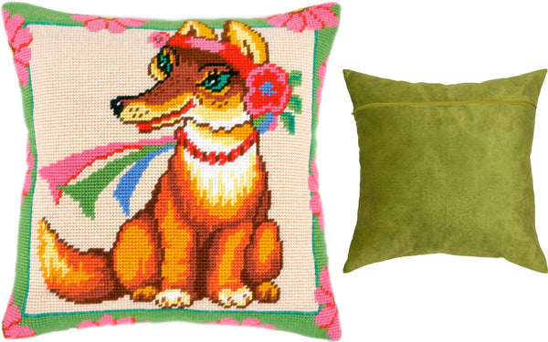 Needlepoint Pillow Kit 