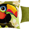 Cross Stitch Pillow Kit "Toucan"